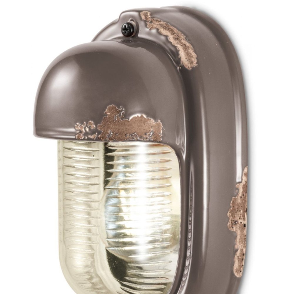 Aplique rústico Ferroluce Retrò VINTAGE C292 VIT E27 LED