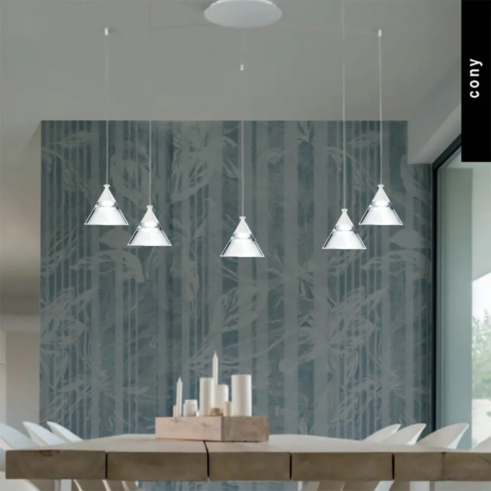 Lampadario led Promoingross CONY S5A WH