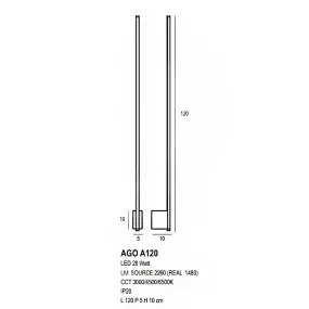 Applique led Promoingross AGO A120
