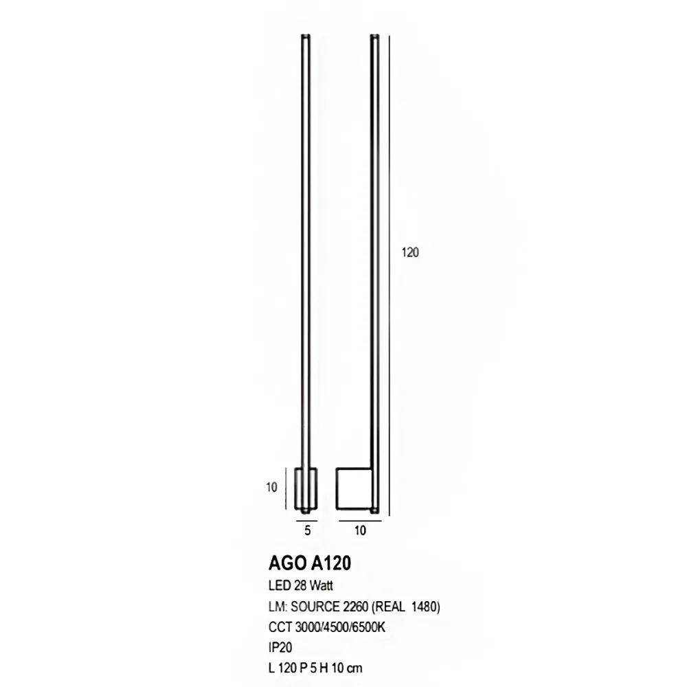 Applique led Promoingross AGO A120