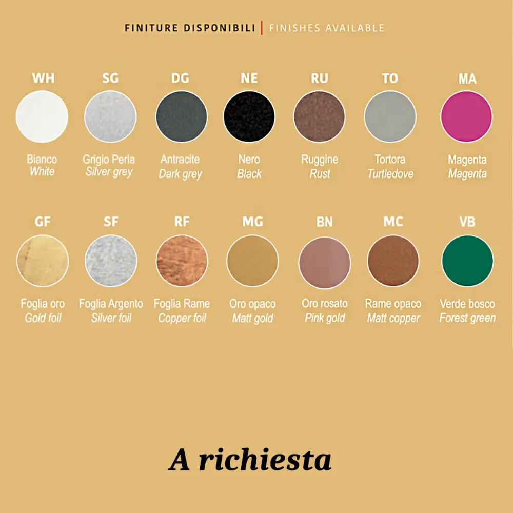 Promoingross Kronleuchter AURORA S80 RF COPPER LEAF CCT