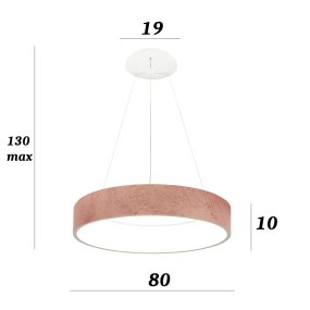 Promoingross lustre AURORA S80 RF FEUILLE DE CUIVRE CCT
