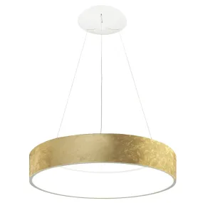 Lampadario Promoingross AURORA S80 GF FOGLIA ORO CCT