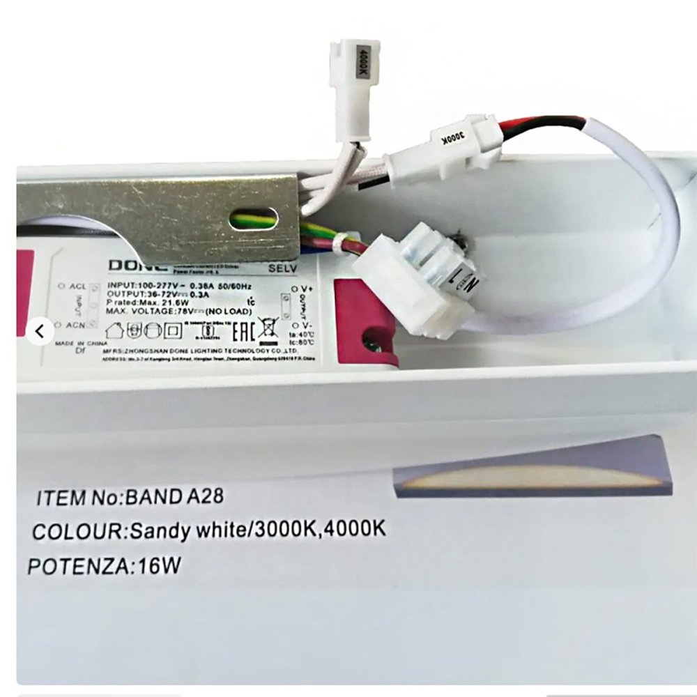 Promoingross aplique led NOOD A110 LED CCT