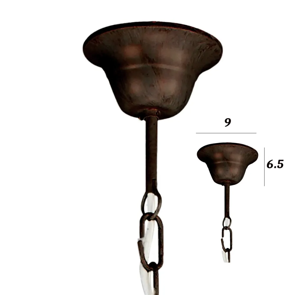 Lámpara de araña clásica Due P iluminación YOKE 2712 S2