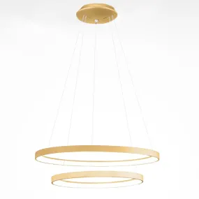 Lampadario anelli Gea Luce KRIZIA S2 O 88W LED