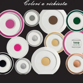 Promoingross LOOP T WH moderne Deckenleuchte