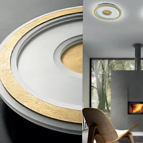 Lámpara de techo moderna Promoingross LOOP T WH