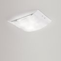 Plafoniera moderna Gea Luce MICHELA PM E27 LED vetro lampada soffitto parete