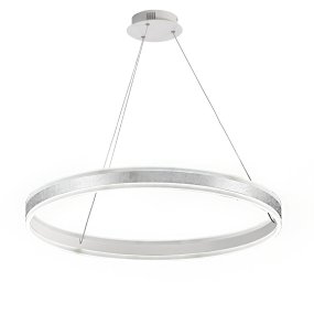 Promoingross TWIN S60 LED CCT 4360Lm dimmbar Fernbedienung Pendel Deckenleuchte ultramodern Ring