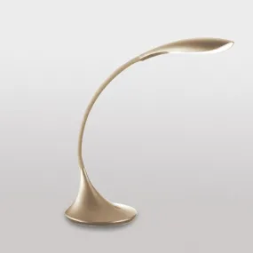 Abat-jour moderna Gea Luce NUNKI GLS005 LED oro satinato