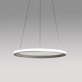 Lámpara de araña moderna de aluminio LED Gea Luce IOLE S1 28W