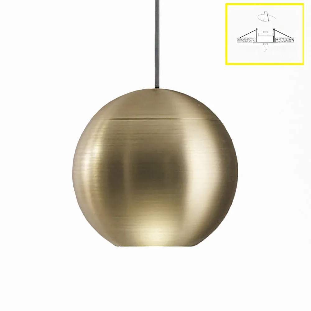 LED-Deckeneinbauleuchte Gea Luce GUYA SI