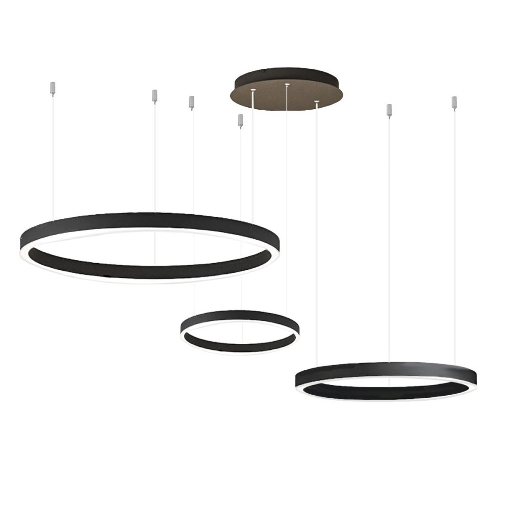 Lampadario moderno Gea Luce CRISEIDE S3D N LED