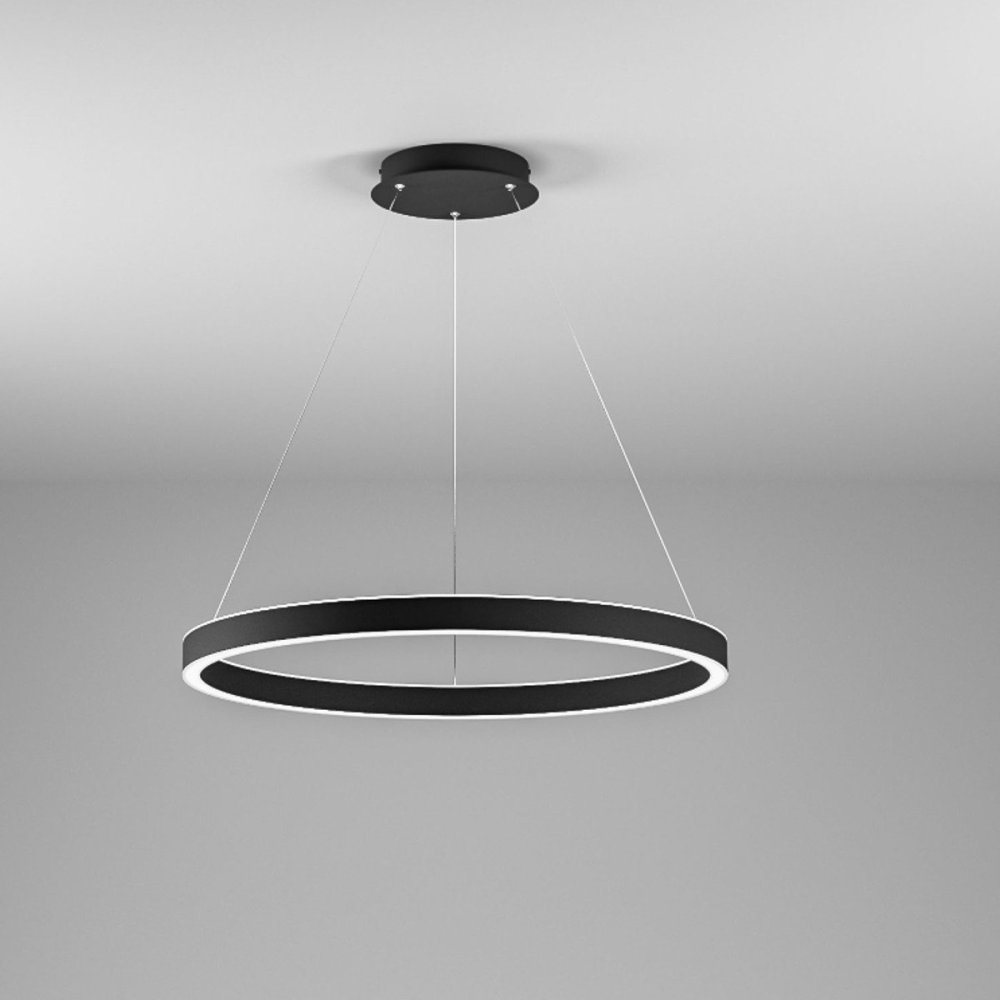 Lampadario moderno Gea Luce CRISEIDE SG N LED alluminio sospensione