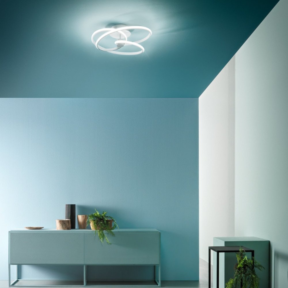Lámpara de techo moderna Gea Luce DIVA PP B LED