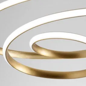 Plafoniera DIVA PP oro Gea Luce