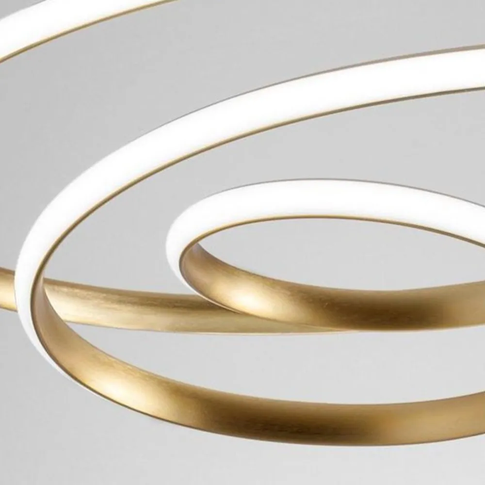 Plafoniera DIVA PP oro Gea Luce