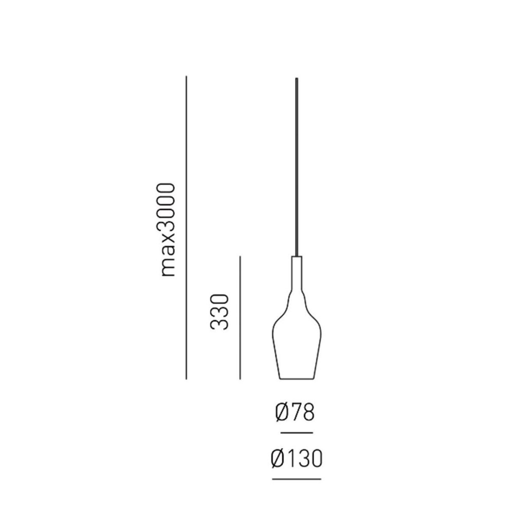 Lampadario moderno Gea Luce OFELIA MINI S12 G9 LED