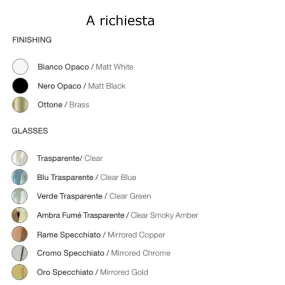 Gea Luce lámpara de araña moderna OFELIA MINI G9 S6 LED