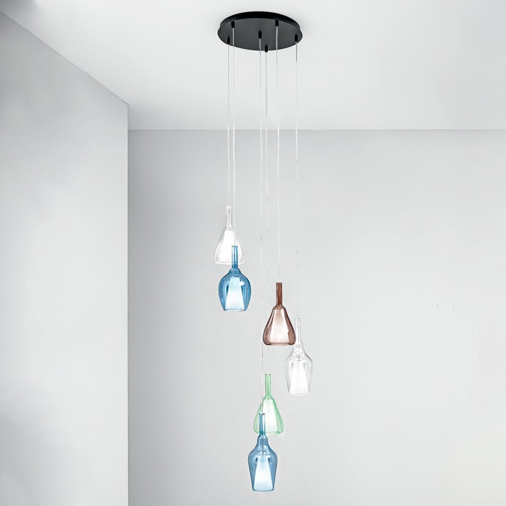 Gea Luce moderner Kronleuchter OFELIA MINI G9 S6 LED
