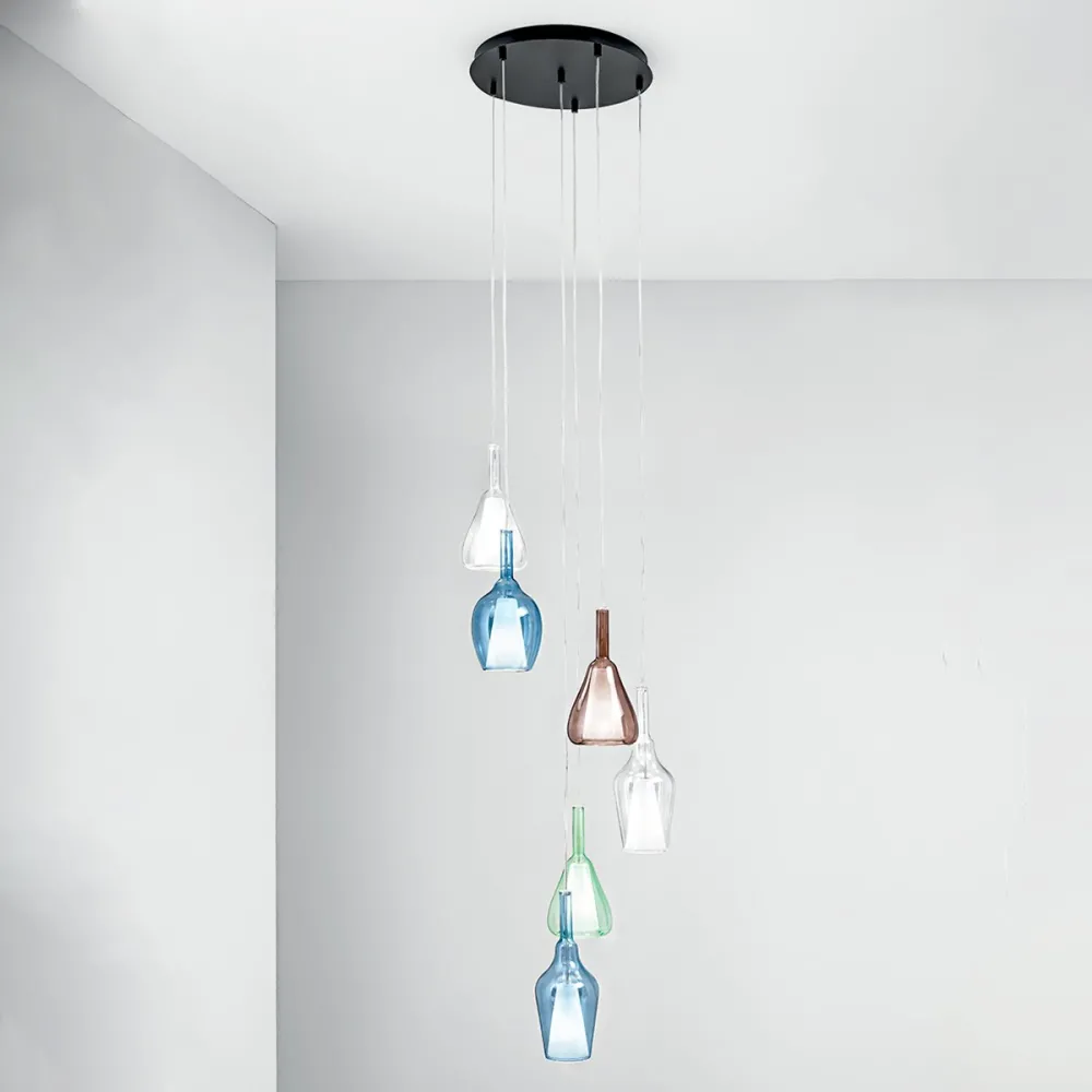 Gea Luce moderner Kronleuchter OFELIA MINI G9 S6 LED