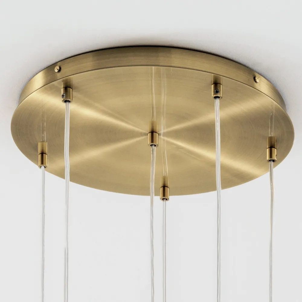 Lámpara de araña clásica Gea Luce OFELIA MINI G9 S6 LED