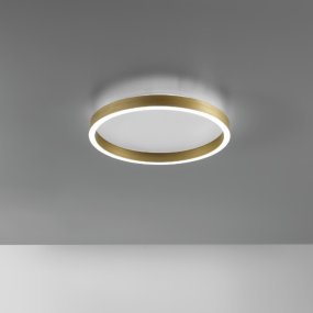 Plafoniera classica Gea Luce AELA PP O LED alluminio metacrilato lampada soffitto