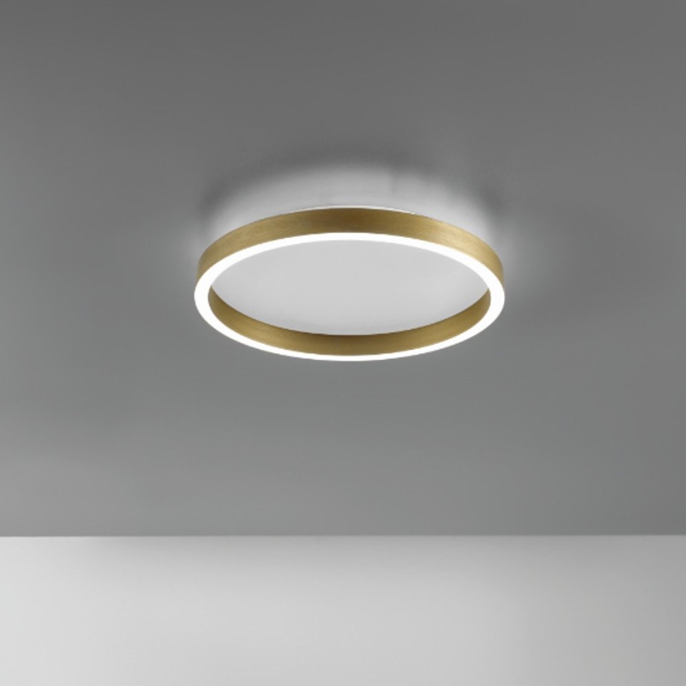 Plafoniera classica Gea Luce AELA PP O LED alluminio metacrilato lampada soffitto