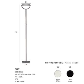 Piantana Promoingross WAY LED