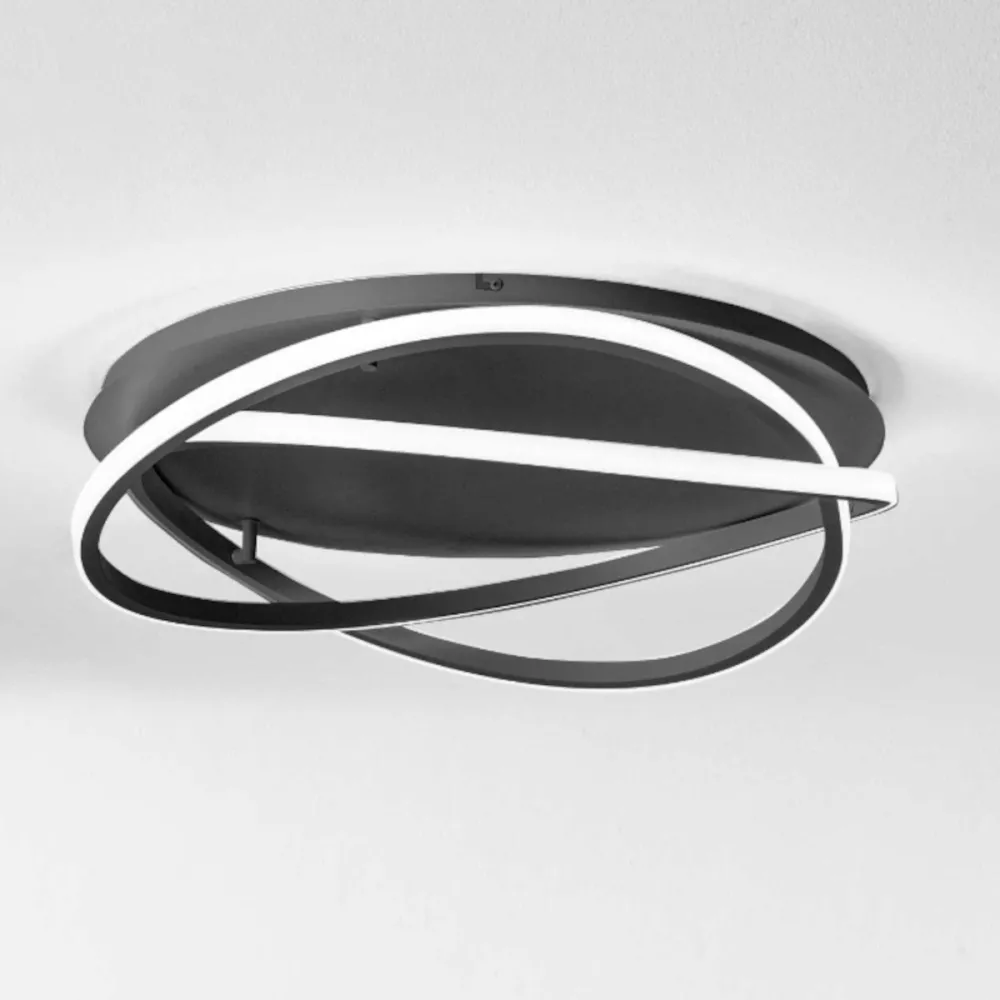 Lámpara de techo moderna Gea Luce ATIA PM N LED