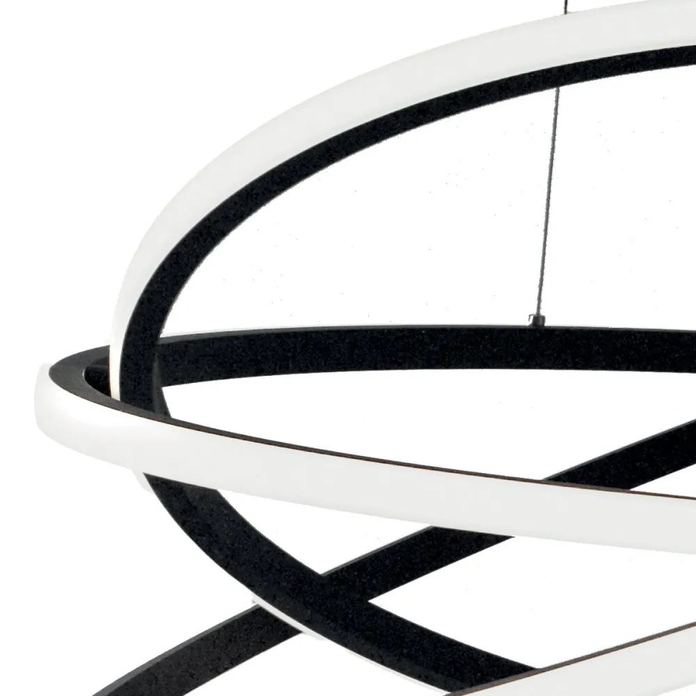 Gea Luce ATIA SM N LED moderner Kronleuchter