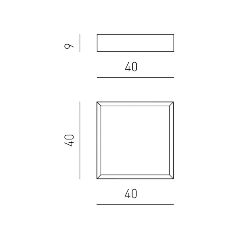 Plafoniera AOI PP B Gea Luce