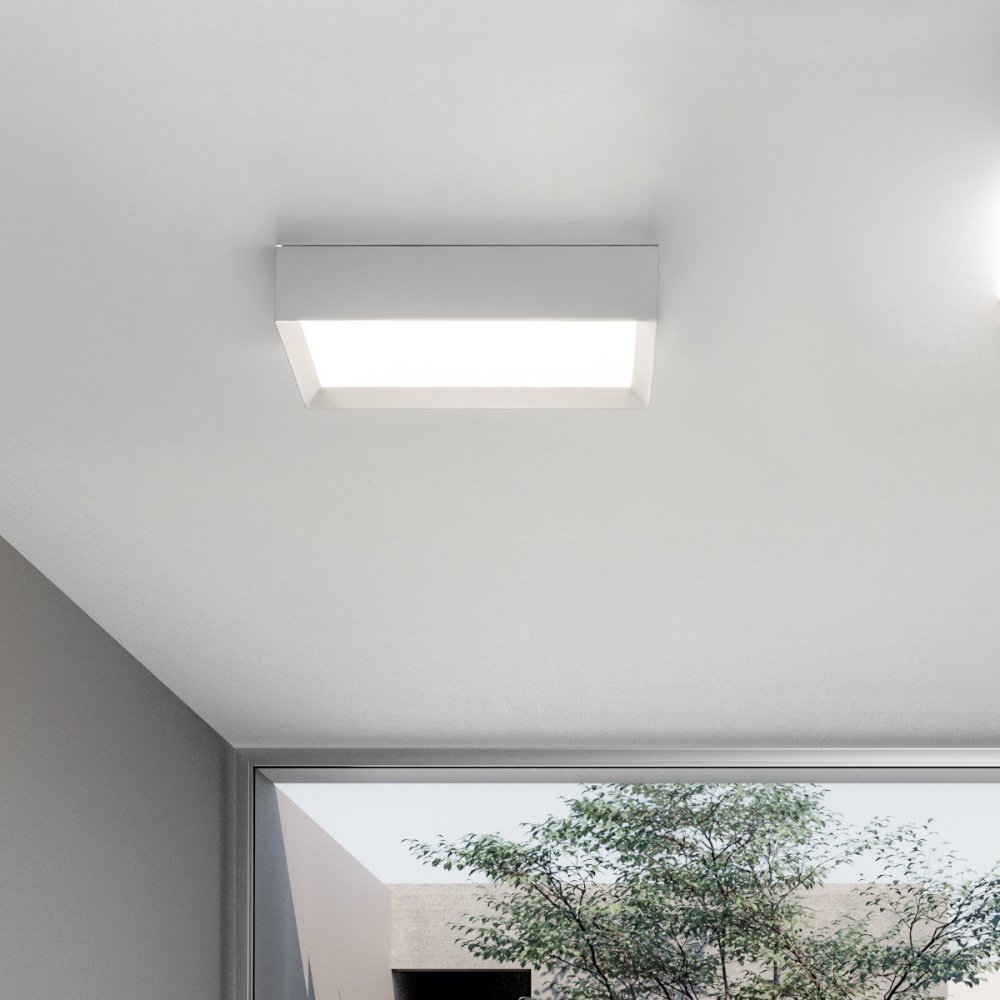 Plafoniera moderna Gea Luce AOI PP B LED