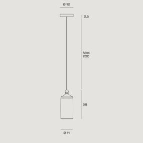 Lustre moderne Miloox EBE 1744.13 E27 LED