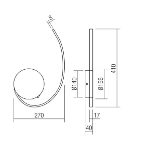 Aplique moderno grupo Redo NEXUS