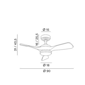 Perenz SIRIO 7187 B CT LED...
