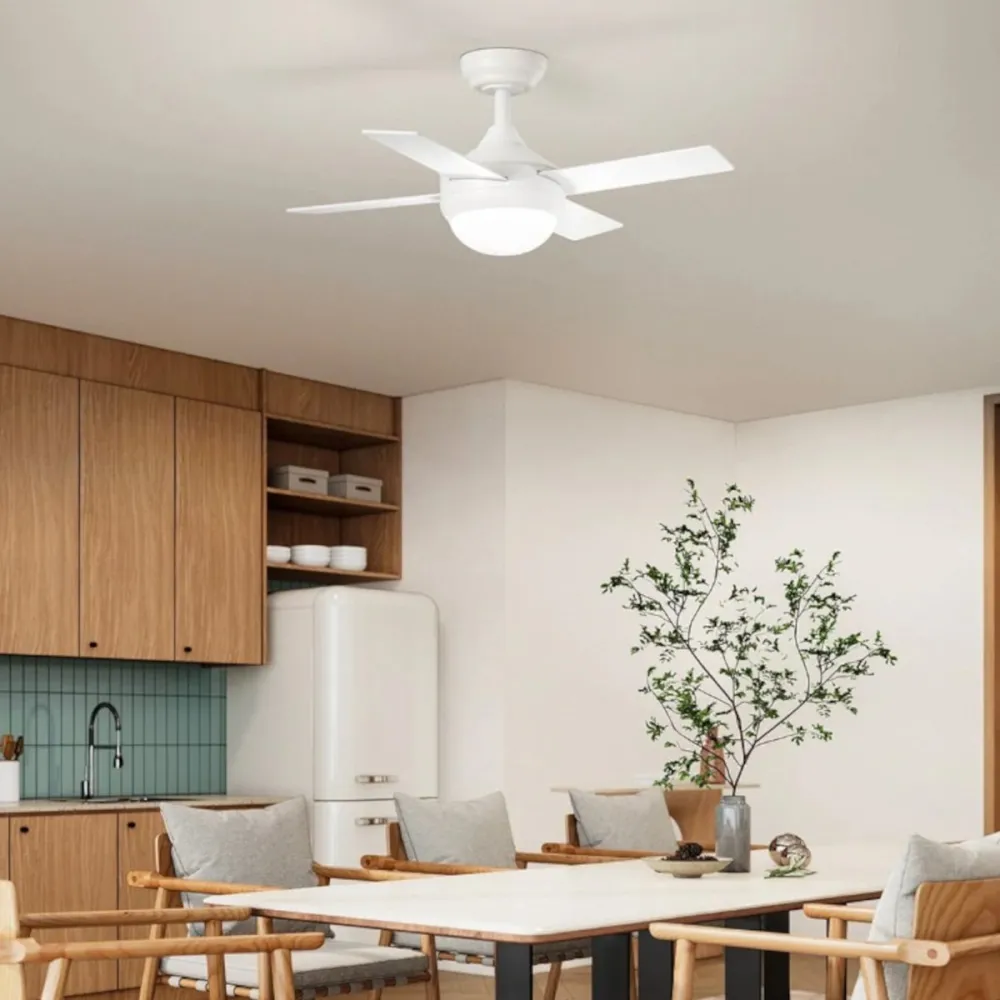 Ventilador moderno Perenz CRUX 7163 B CT LED