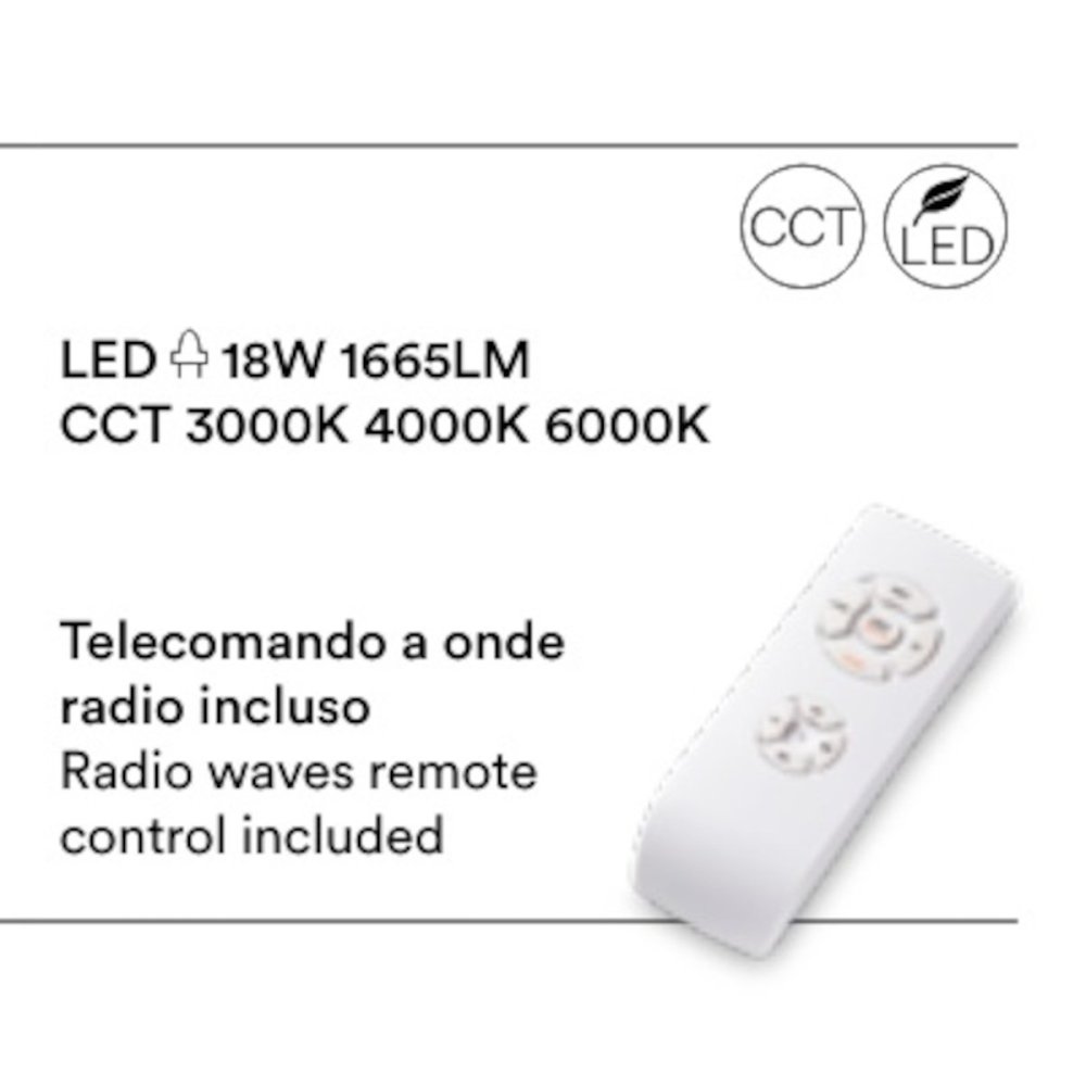 Ventilateur moderne Perenz ANTARES 7184 B CT LED