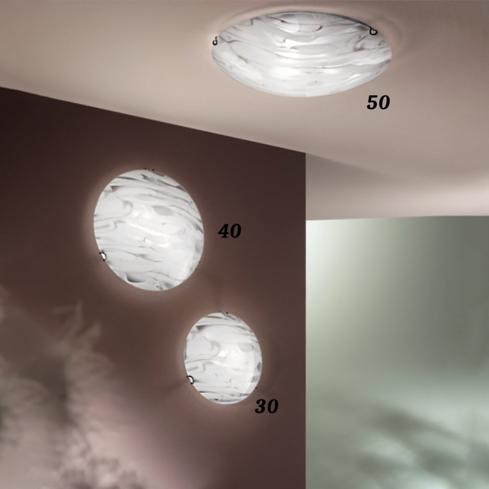 Lámpara de techo moderna DUE P STORM 2703 PLP