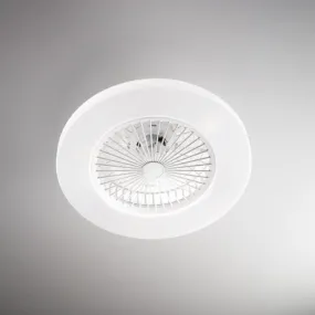 Ventilador moderno Perenz RING 7174 B CT LED