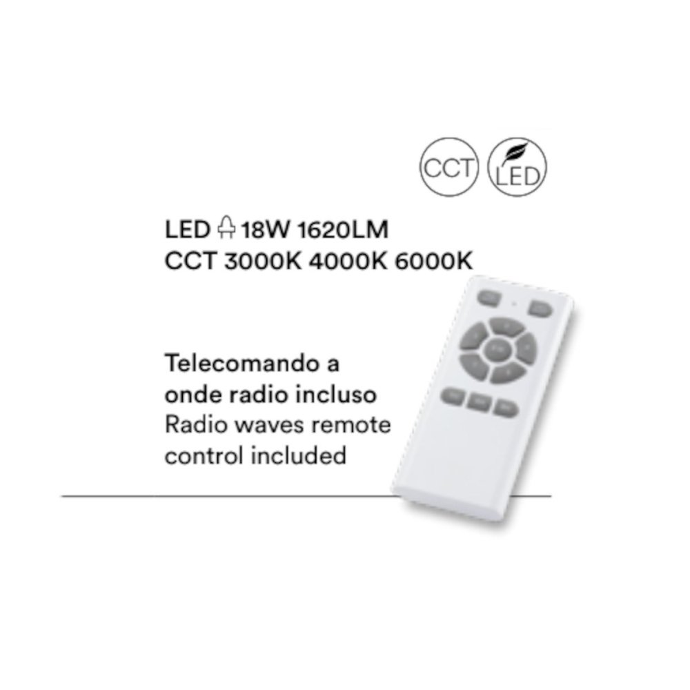 Klassischer Perenz TRIADE 7170 B CT LED-Lüfter