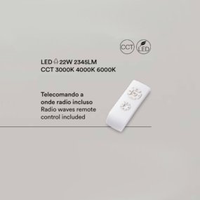 Ventilatore moderno Perenz ORIONE 7179 B CT LED