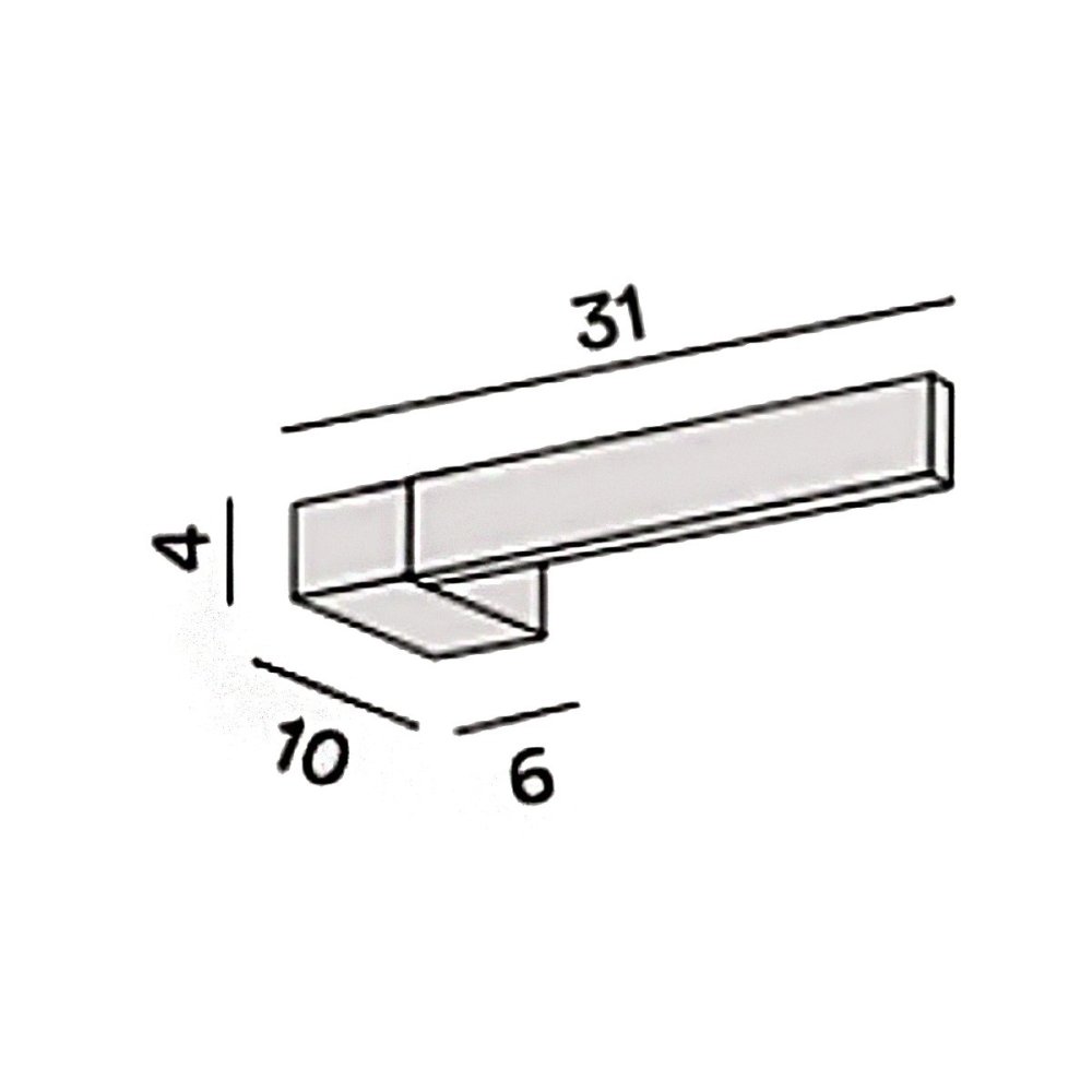 Perenz illumine l'applique murale moderne réglable à LED ELLE 8228 B CT