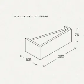 Aplique LED moderno Sforzin TEOS T174.10 G9