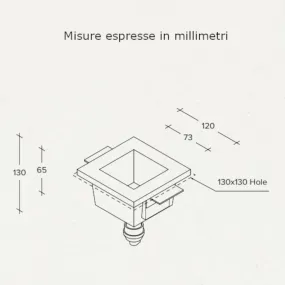 Foco empotrable Sforzin ATTICA ORIENTABLE T177 GU10 LED
