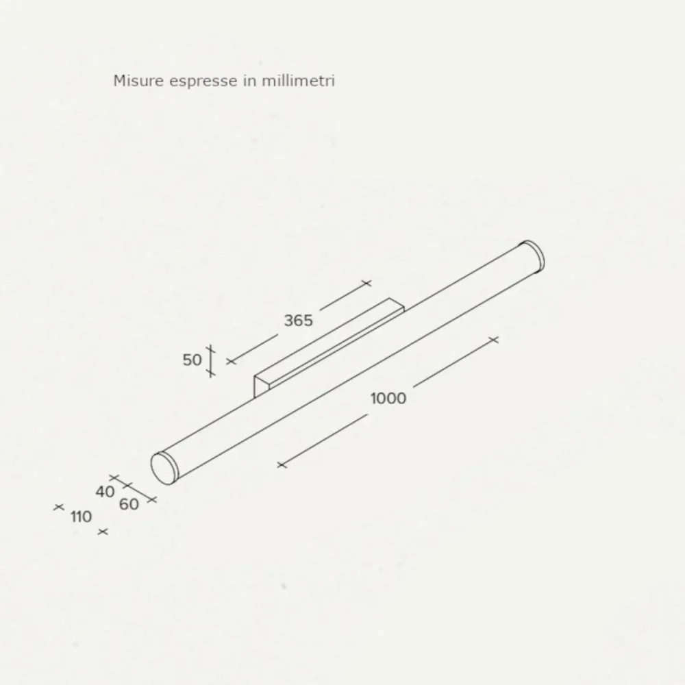 Aplique led Sforzin Illuminazione PIRGOS T311.10.