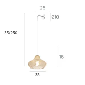 Top Light applique murale moderne DRESS 1191CR A