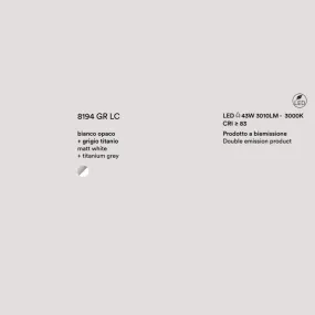 Plafoniera moderna Perenz illumina ORBIT 8194 GR LED