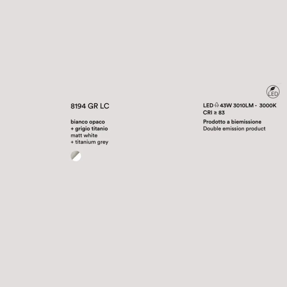 Plafoniera moderna Perenz illumina ORBIT 8194 GR LED